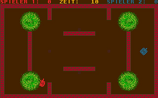 Panzerschlacht atari screenshot